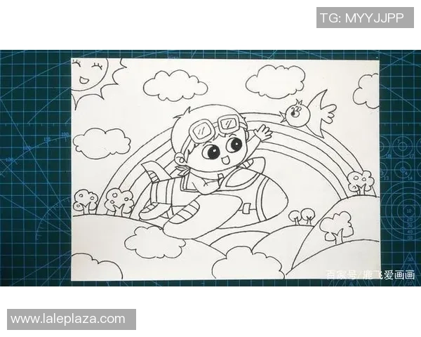 童趣足球世界儿童画展现小小球员的梦想与快乐